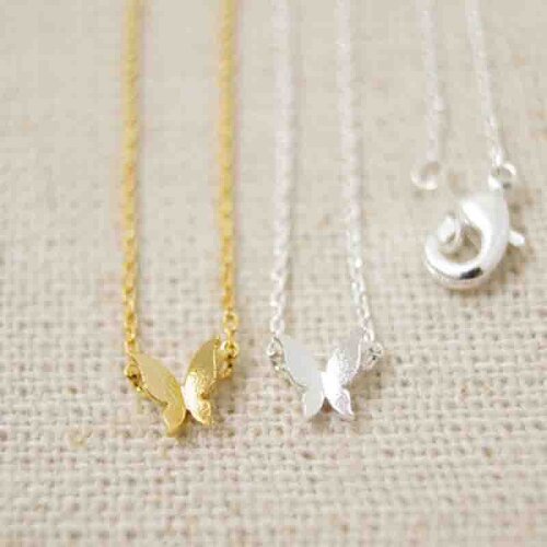 10pc Fashion Gold Silver Plated Small Butterfly In The Flowers Pendant Waiting To Take Off By Sweet Girls Ladies Free Shipping