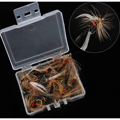 5/10/20Pcs Artificial Insect Bait Flies Fly Fishing Lures Bait Topwater Floating Bait Dry Flies for Trout Carp Fishing Lure Set