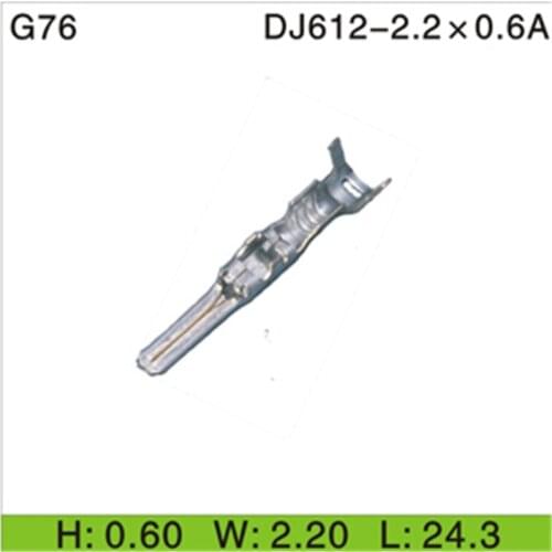 Free shipping 1000pcs Car Electronics & Motorcycle Accessories & Parts G76 male terminal connector