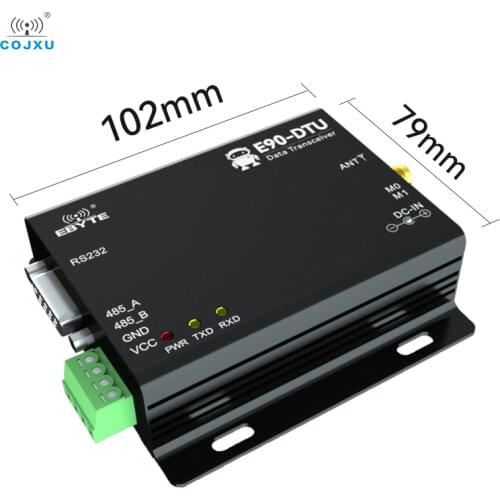 E90-DTU(433L37) LoRa RS232 RS485 Wireless Transceiver 433MHz 5W Long Distance 20km PLC Transceiver Receiver 433 MHz Radio Modem