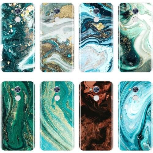 Luxury Marble Aesthetic Cool Silicone Phone Case For Huawei Honor 4X 5A 5X 6 6X Soft Back Cover For Huawei Honor 4C 5C 6C 6A Pro