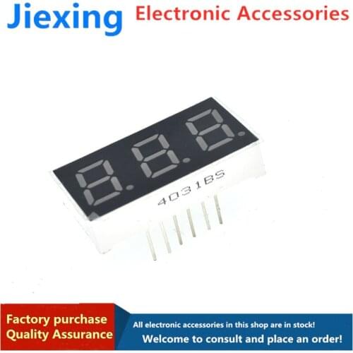 5pcs digital tube 0.28 0.36 0.4 0.56 inch 1/2/3/4 bit common cathode and common anode red highlight