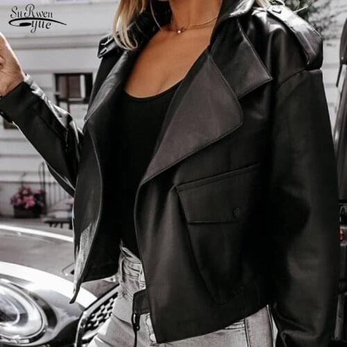 Spring Autumn New Female Casual Outwear Black Beige Ladies Solid with Belt Zipper Biker Coat Women Slim Hansome Jacket 16770