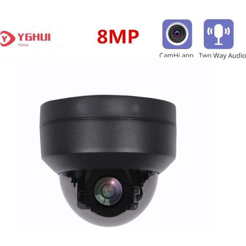 HD 8MP PTZ CCTV Camera IP POE 4K CamHi APP ONVIF 2.8-12mm Lens Waterproof Outdoor Security Surveillance Camera