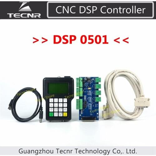 RZNC 0501 DSP Controller 3 axis control card system for CNC router handle remote English version HKNC 0501HDDC DSP0501