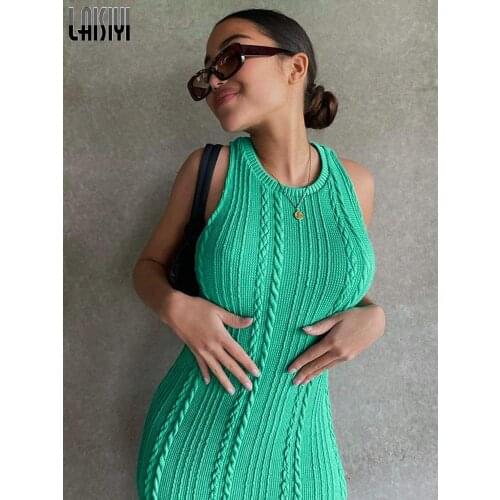 Модные вязаные платья LAISIYI China At AliExpress