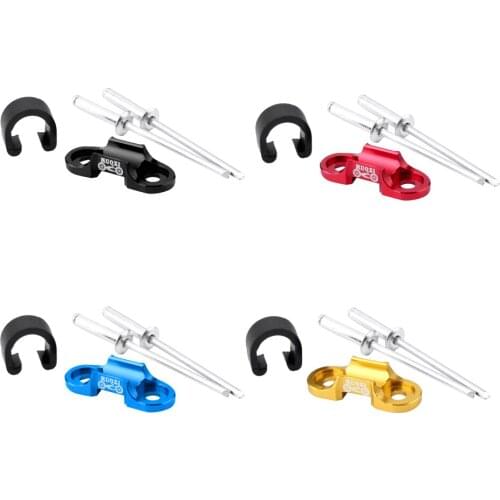 Mountain MTB Bike Bicycle Cycling Brake Cable Tube Guide Shifter Adapter C Buckle - Lightweight & Durable