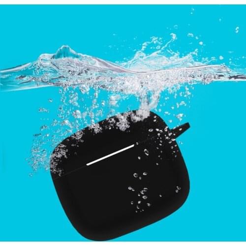 H05A Non-slip Protect Case for ZMI PurPods Pro Case Solid color Silicone Wireless Bluetooth-compatible Earphones Cover for