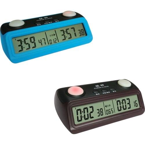 Bottom Price Multi-function Chess Go Clock Match Clock Timer Voice Counting Seconds Accurate Readings Board Game Wholesale