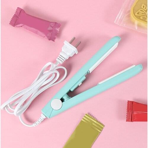 New Mini Electric Heat Sealing Machine Household Food Vacuum Sealer Portable Bag Clips Handheld