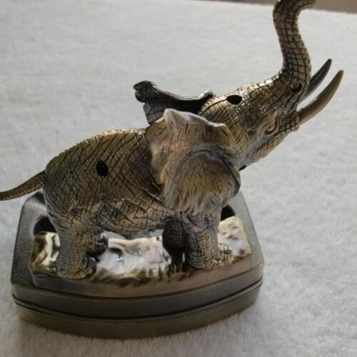 Elephant Dual-purpose Metal Ashtray with Lighter Smoking Accessories for Weed Gadgets for Men Regalos Para Hombre Originales