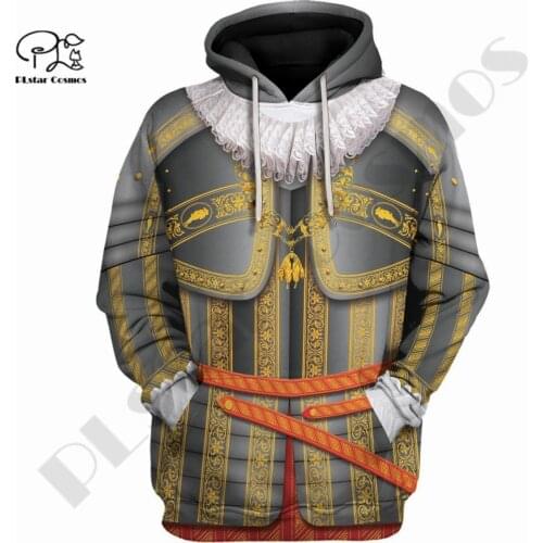 PLstar Cosmos 3Dprint Newest History Halloween Cosplay Royal Art Harajuku Unique Unisex Casual Gift Hoodies/Sweatshirt/Zip C-7