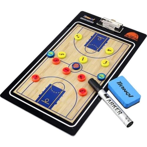Professional Basketball Coaching Board Coaches Clipboard Dry Erase Marker Basketball Tactical Board