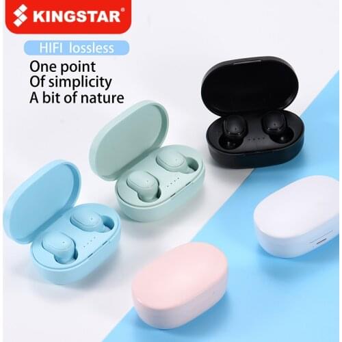 KINGSTAR TWS Bluetooth 5.0 Earphone Wireless Headphone Stereo Headset sport Earbuds Microphone With Charging Box For Smartphone