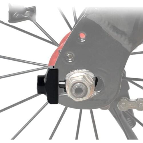 2PCS Bicycle Chain Adjuster For Single Chain Fixed Bicycle Kit - Tensioner Fastening Bolt Bicycle Chain Tensioner Tools Supplies