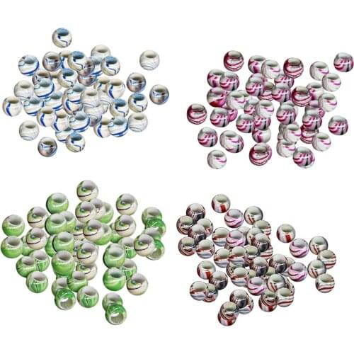 50pcs Hair Dreadlocks Hair Braid Rings Acrylic Hair Cuffs Hair Braiding Hair Extension Beads Hair Accessories Fashion Jewelry