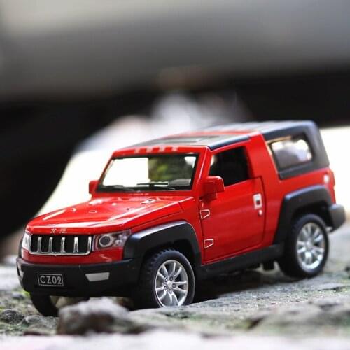 1:32 Off-road Vehicle Model Alloy Pull Back Children Toys Collection Gift Simulation Off-Road Vehicle Kids