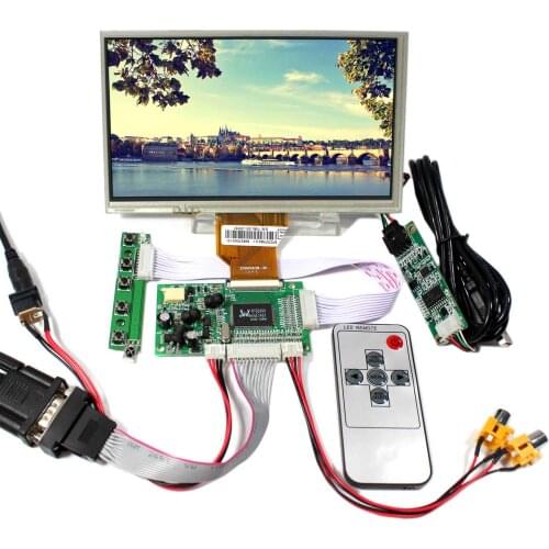 7inch AT070TN90 800x480 LCD With Touch Panel VS070TP-A5+VGA 2AV LCD Controller Board VS-TY50-V1