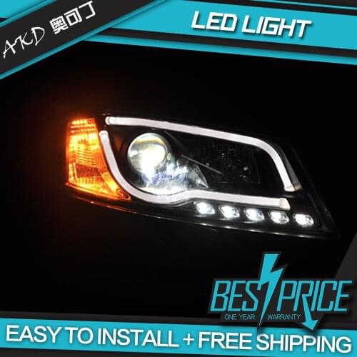 AKD Car Styling for A3 Headlights 2008-2012 S3 Sedan Hatchback Headlight DRL Hid Head Lamp Angel Eye Bi Xenon Beam Accessories
