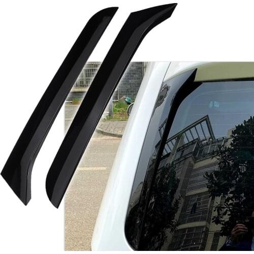 2pcs Car Rear Window Spoiler Side Spoiler Canard Canards Splitter Fit For VW Sharan 2011 2012 2013 2014 2015 2016 Exterior Parts