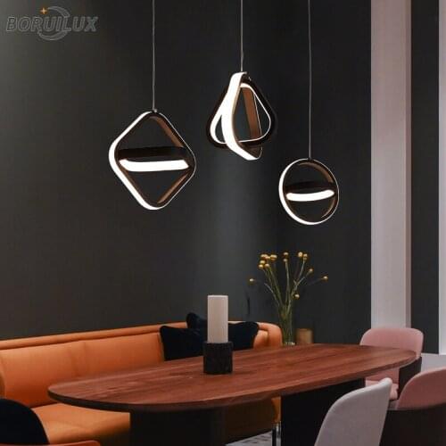BORUILUX Pendant Lights With Control Panel