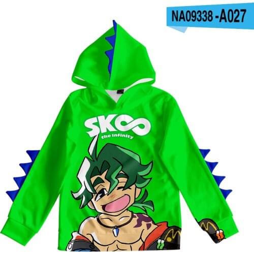 New Anime Kids Hoodie SK8 the Infinity Kojiro Nanjo Joe Cosplay Costume Boy Girl Hoodie Tops SK Skateboard Sweatshirt Summer