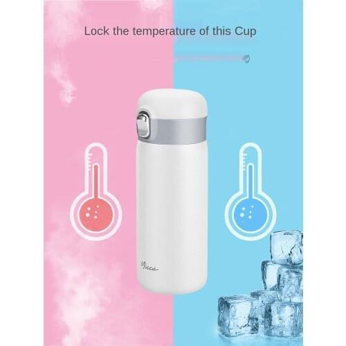 Insulation cup female official large capacity cute 316 stainless steel childrens water cup male students portable small cup