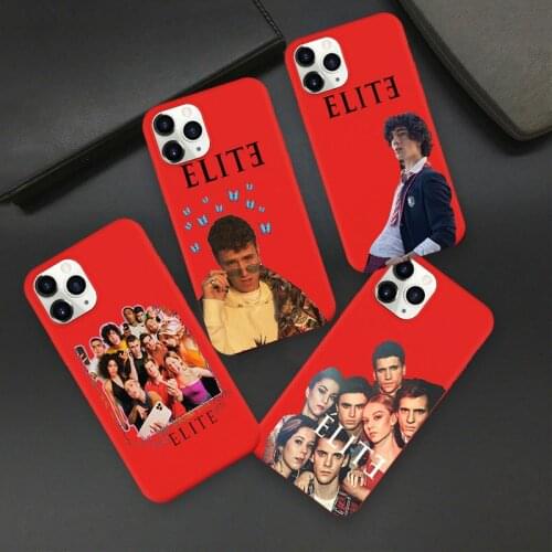 Spanish TV Series Elite Soft Phone Cover for Iphone 11 SE X XS XR XSMA 6s 7 8 Plus Silcone Shell Case Cover
