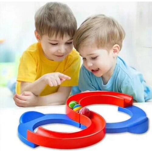 1PCS Children 88 Shape Infinite Loop Track Track Ball Toys Educational Toys For Kids Kindergarten Reaction Training Equipment