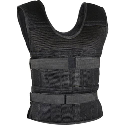 Adjustable Weighted Vest Ultra Thin Breathable Workout Exercise Carrier Vest for Training Fitness Weight-bearing Equipment
