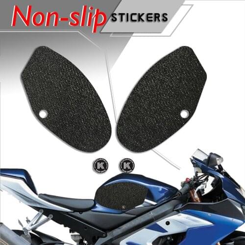 Motorcycle tank grip fuel tank traction pad side knee grip friction protector sticker for SUZUKI 05-06 GSX-R1000