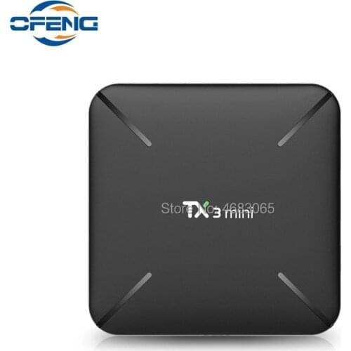 TX3 Mini L Smart TV Box Android 7.1 Amlogic S905W 4K TV Box 2GB 16GB H.265 2.4G WiFi 100M Quad Core Smart Media Player