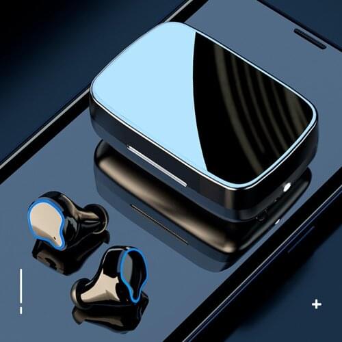 TWS Mini In-ear Wireless Bluetooth 5.1 Earphone Sport Running Headset Waterproof 9D HiFI HD Stereo Smartphones Earphones