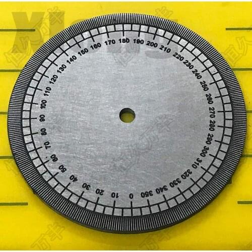 Outer diameter: 50mm Dial Stainless Steel Angle Plate 50 # 3 # 2