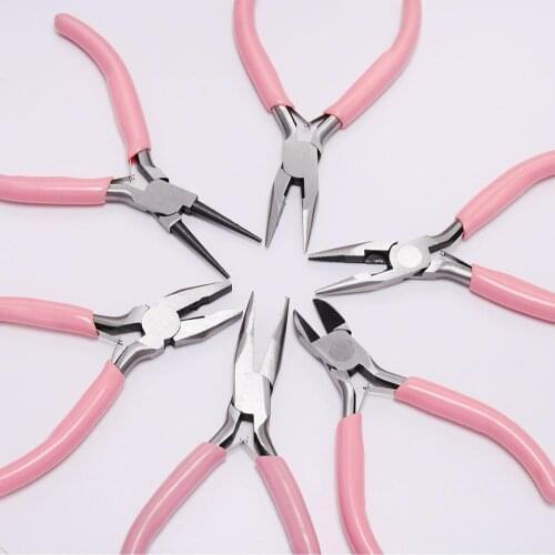 Jewelry Pliers Equipment Round Nose End Cutting Wire Pliers Multifunctional Hand Tools For Jewelry Making Handmade Accessories