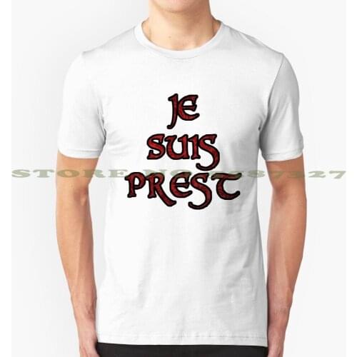 Je Suis Prest Summer Funny T Shirt For Men Women Jesus H Roosevelt Christ Jesus Roosevelt Christ Diana Gabaldon Outlander