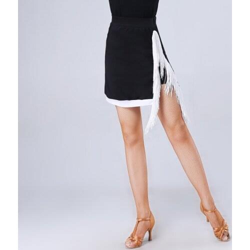 New Latin Dance Skirt Sexy Women Top Tassels Costume Samba Tango Dresses Competition Performamnce Lady Latin Dress