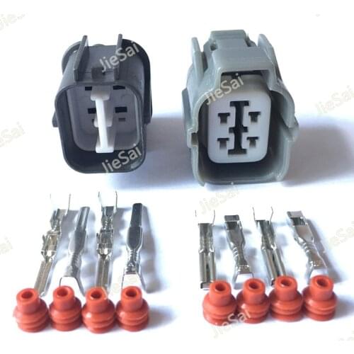 4 Pin 6189-0132 6181-0073 Sumitomo HW Sealed Auto Connector Light Motor Plug For Toyota Camry Honda B-Series O2 Sensor Plug