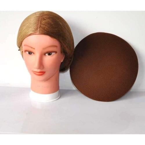 5mm nylon hair nets 20inch brown color invisible hairnets