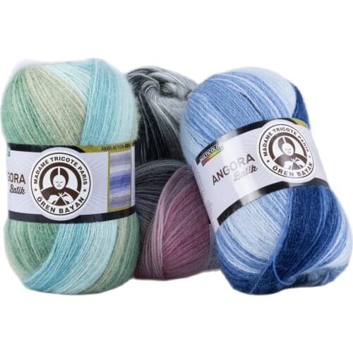 Angora Tie Knitting Yarn 100g Yarn DIY Sweater Knitting Wool Yarn