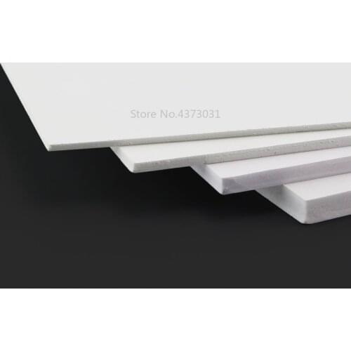 2Pcs 300x400mm White PVC foam board Model making material plastic flat board For DIY Building model materials