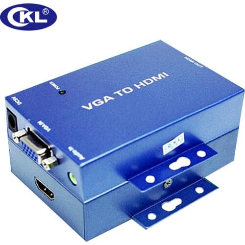 CKL-VGAH Full HD 1080P Mini VGA to HDMI Converter with Audio for PC laptop to HDTV Projector