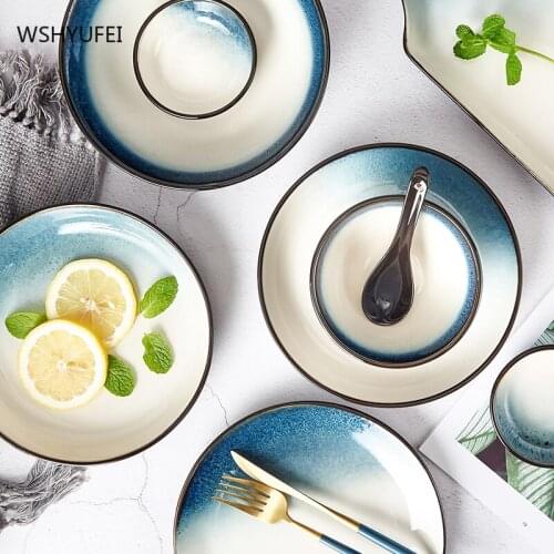 Geometric tableware dessert plate tableware cake cake porcelain dinner kitchen tableware plate dessert cake salad creative dish