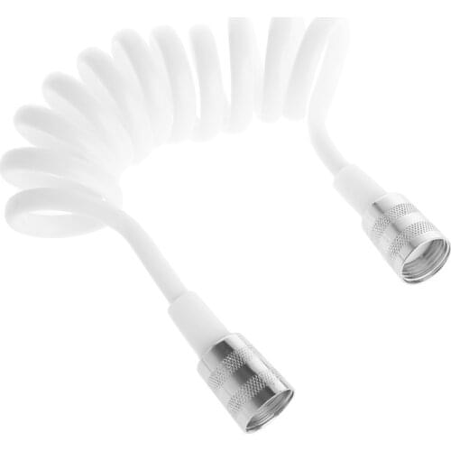 1.5m Spring Flexible Shower Hose Water Plumbing Toilet Bidet Sprayer Gun Connect Pipe