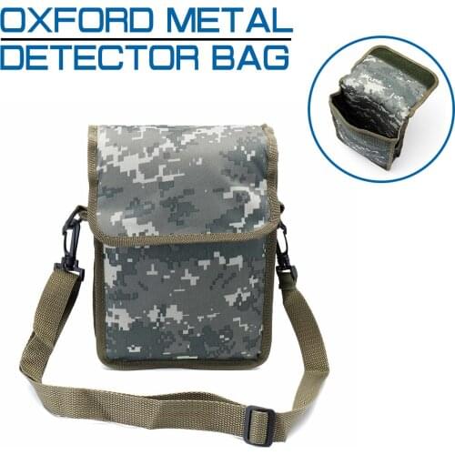 Camo Metal Detector Bag Oxford Shoulder Waist Belt Pouch Good Luck Gold Nugget Bags For Metal Detecting