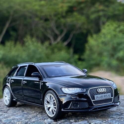 1:32 Audi RS6 Station Wagon Car Model Alloy Car Die Cast Vehicles Toy Car Metal Model Pull Back Collectibles Childrens Toy Gift