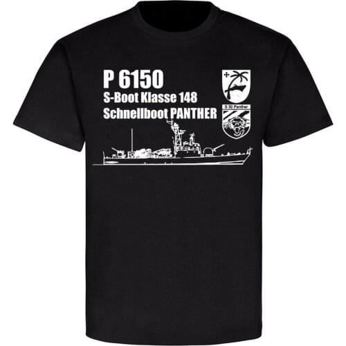 P6150 Schnellboot Bundesmarine Besatzung T Shirt
