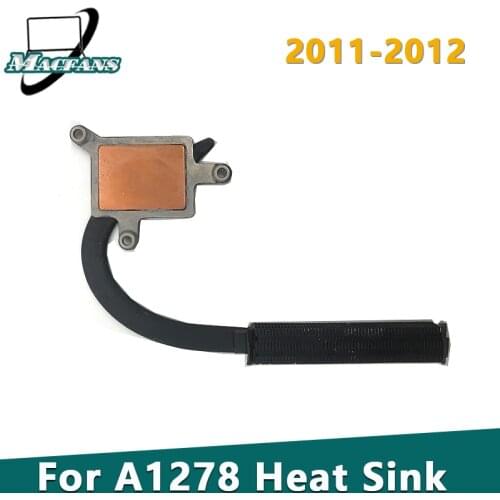 Tested Original A1278 Heat sink For Macbook Pro 13" A1278 CPU Cooling EMC 2554 2011 2012 Year