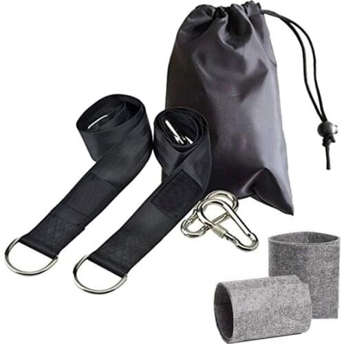 Tree Swing Straps 5Ft Adjustable Hanging Kit Heavy Strap for Tire Swings Hammocks Outdoor Hanger