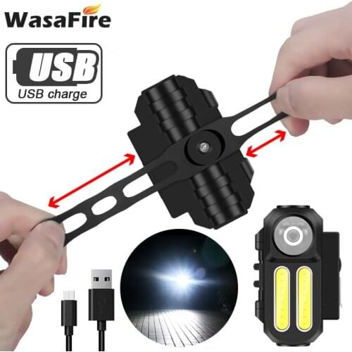 USB Bicycle Headlight 4 Modes MTB Road Bike Front Light Waterproof Rechargeable 1200mAh Cycling Head Lamp luces bicicleta